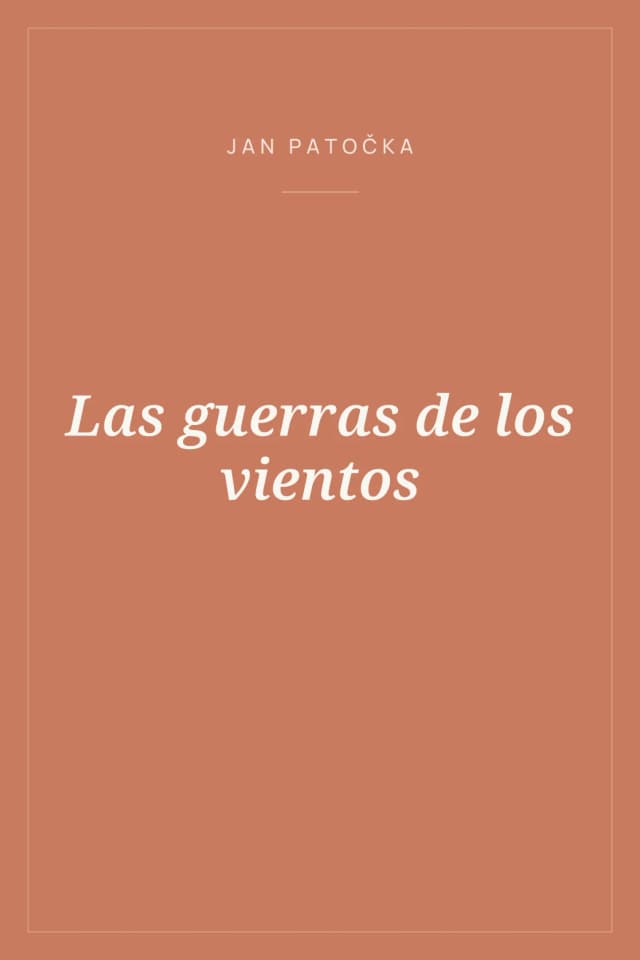 Portada de Las guerras de los vientos