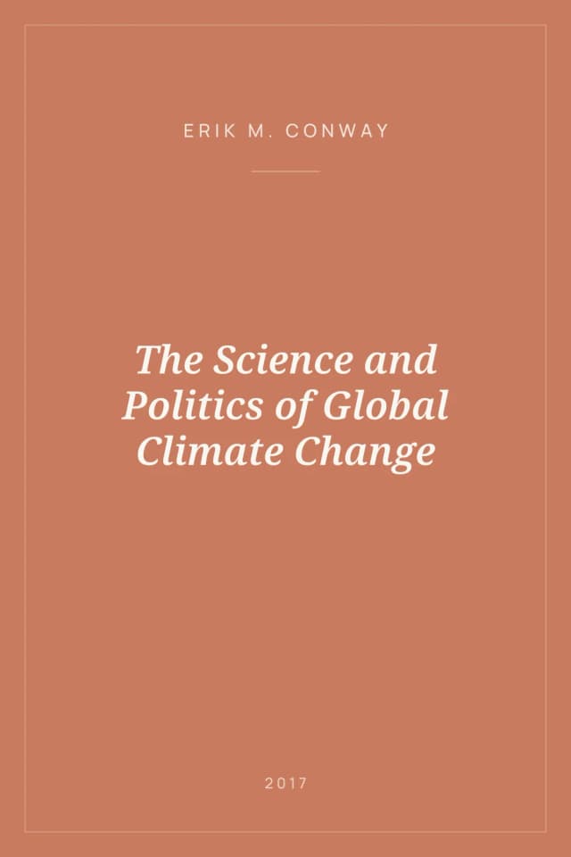 Portada de The Science and Politics of Global Climate Change