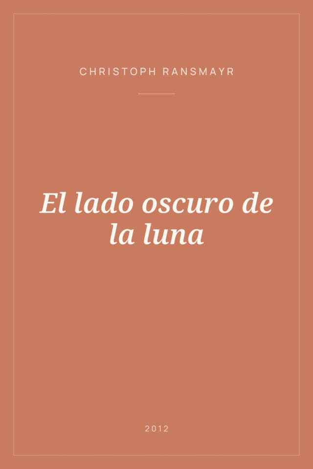 Portada de El lado oscuro de la luna