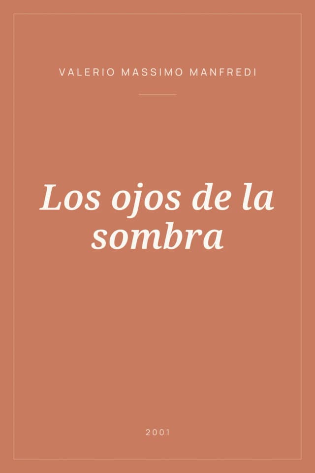 Portada de Los ojos de la sombra