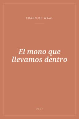 Portada de El mono que llevamos dentro