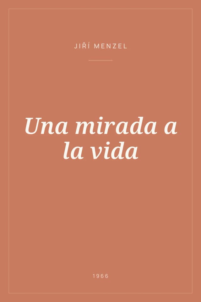 Portada de Una mirada a la vida