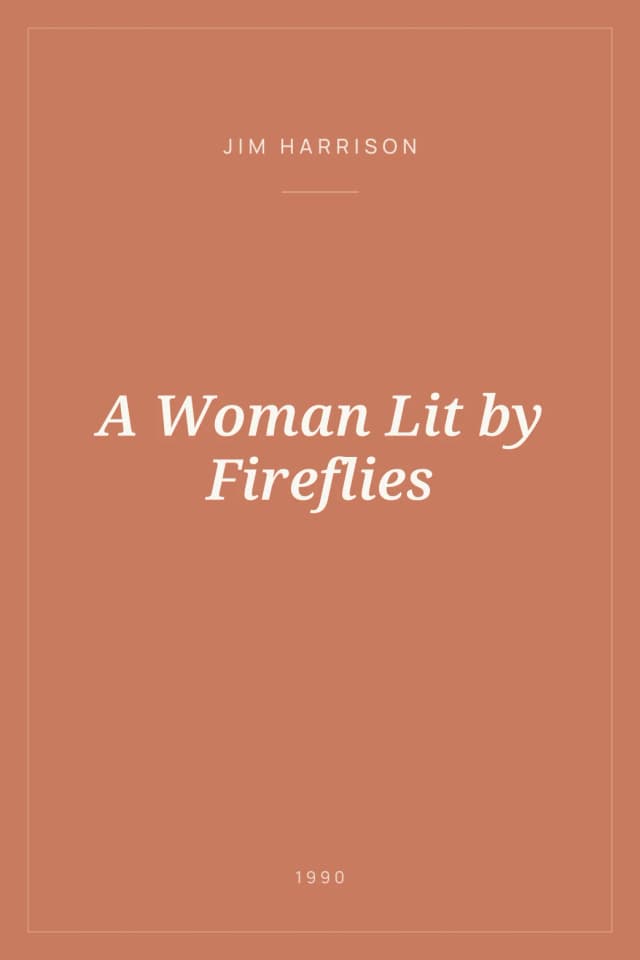 Portada de A Woman Lit by Fireflies