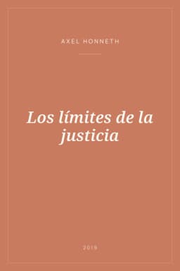Portada de Los límites de la justicia