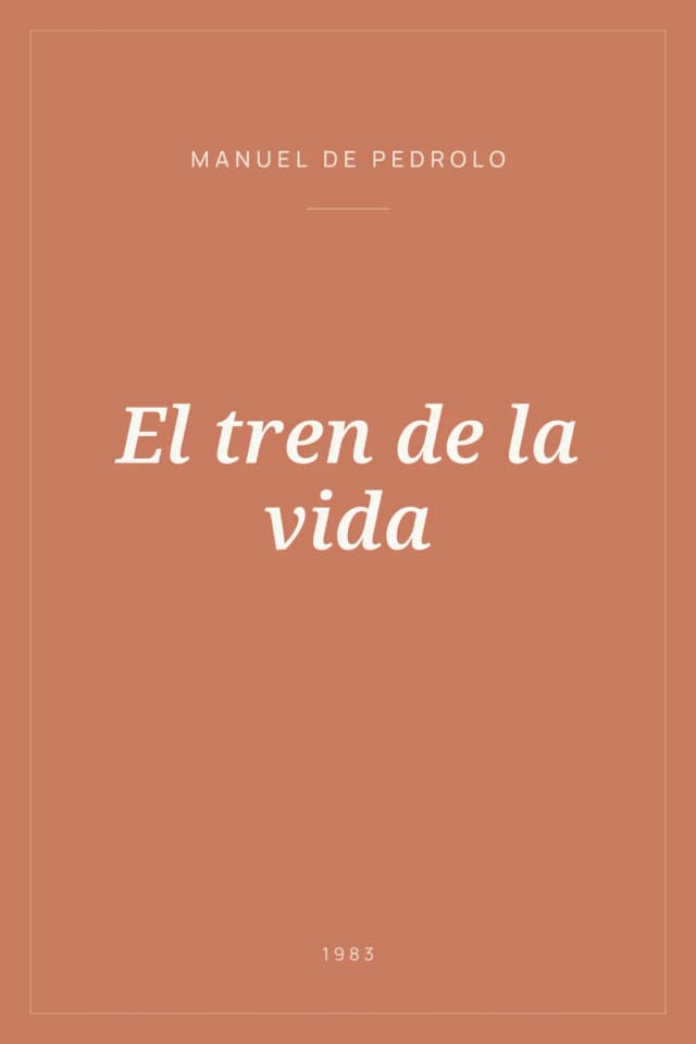 Portada de El tren de la vida