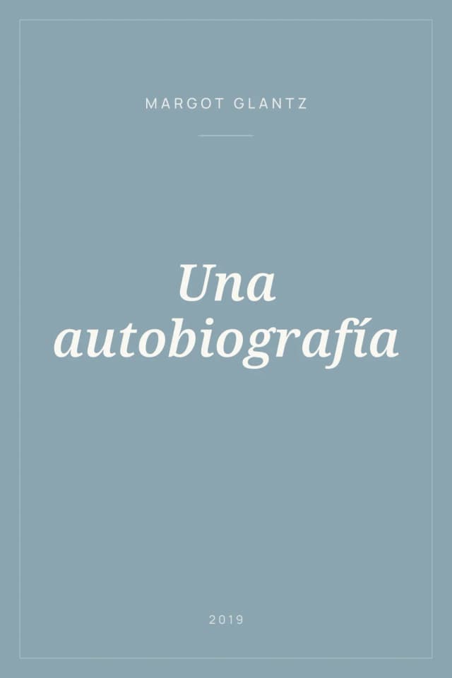 Portada de Una autobiografía