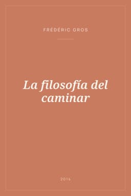 Portada de La filosofía del caminar