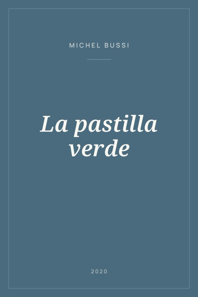 Portada de La pastilla verde