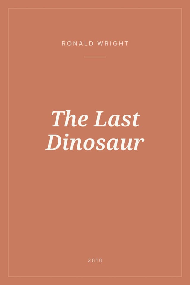 Portada de The Last Dinosaur