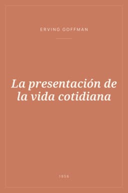 Portada de La presentación de la vida cotidiana