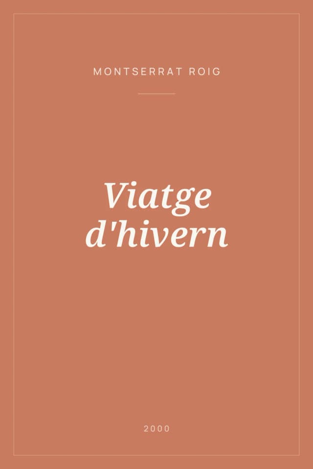 Portada de Viatge d'hivern