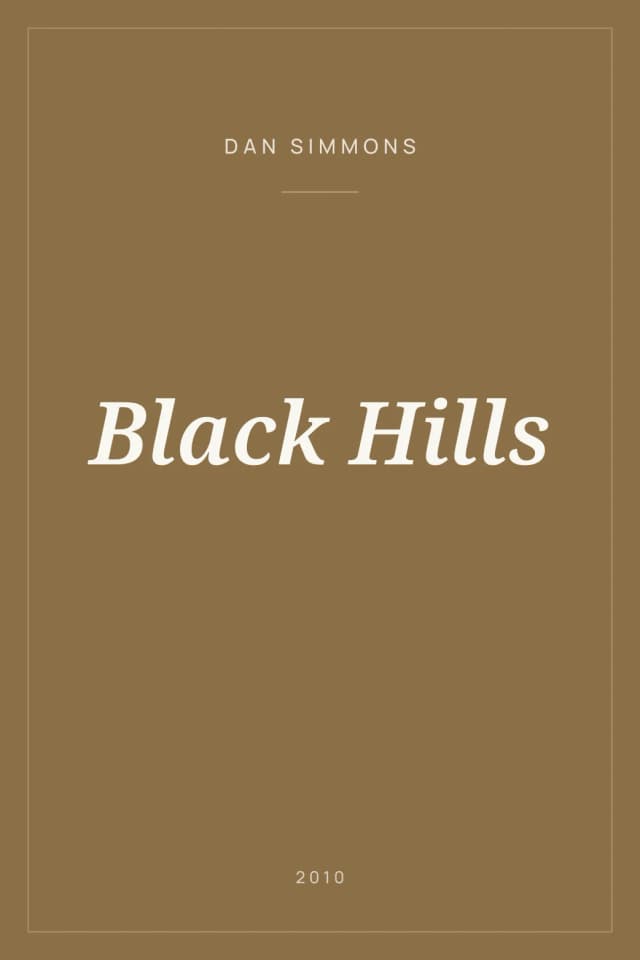 Portada de Black Hills