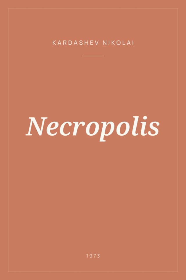 Portada de Necropolis