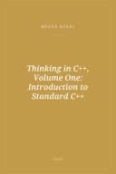 Portada de Thinking in C++, Volume One: Introduction to Standard C++