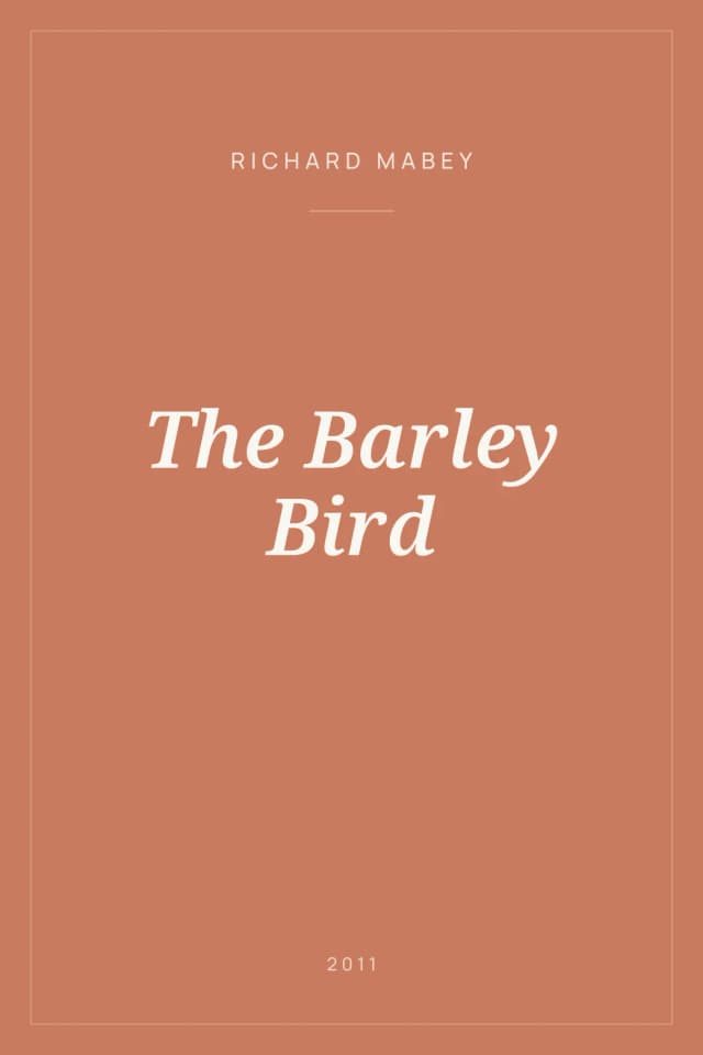 Portada de The Barley Bird