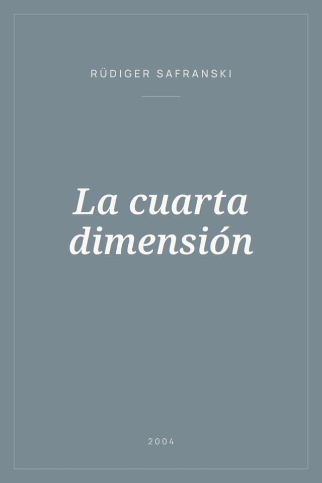 Portada de La cuarta dimensión