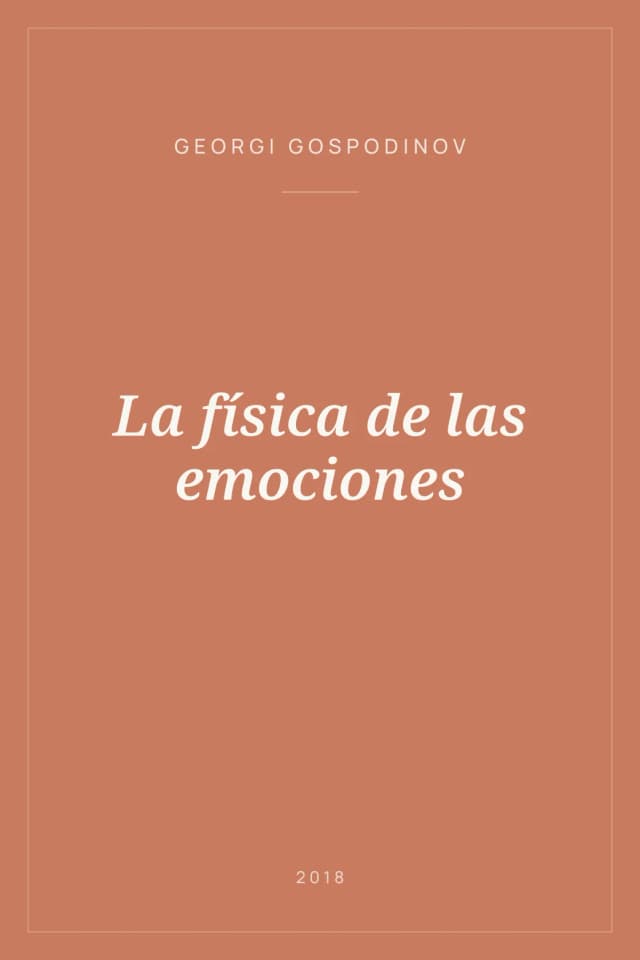 Portada de La física de las emociones