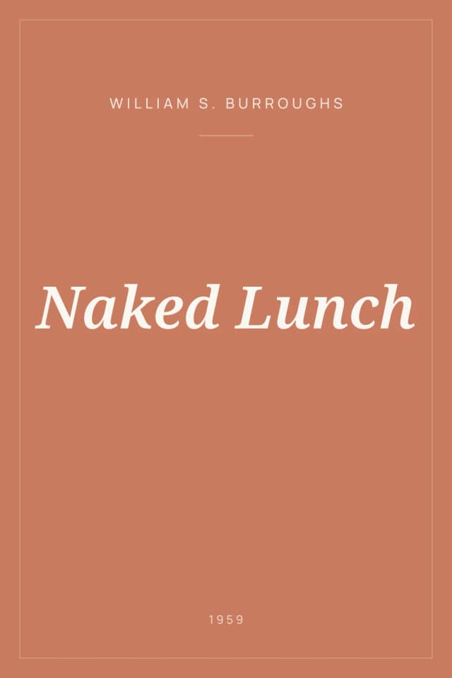 Portada de Naked Lunch