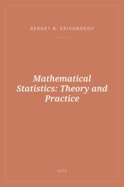 Portada de Mathematical Statistics: Theory and Practice