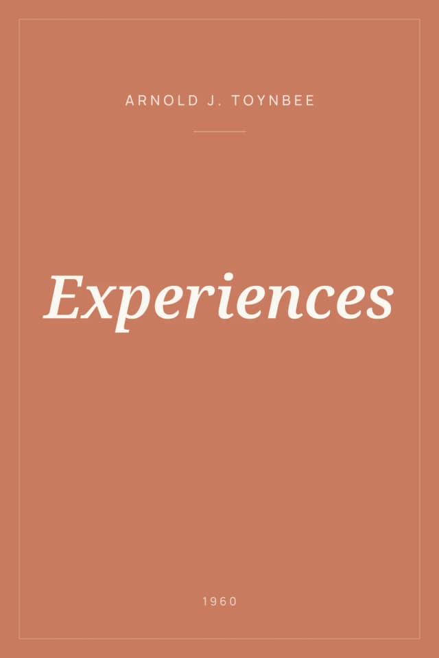 Portada de Experiences