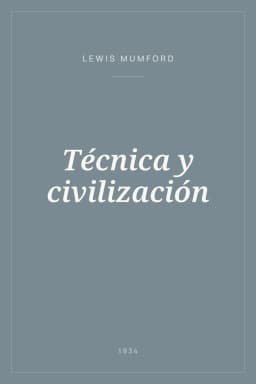 Portada de Técnica y civilización