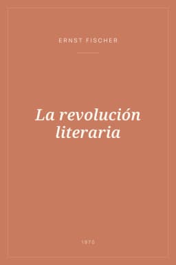 Portada de La revolución literaria
