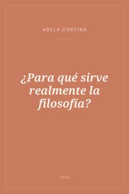 Portada de ¿Para qué sirve realmente la filosofía?