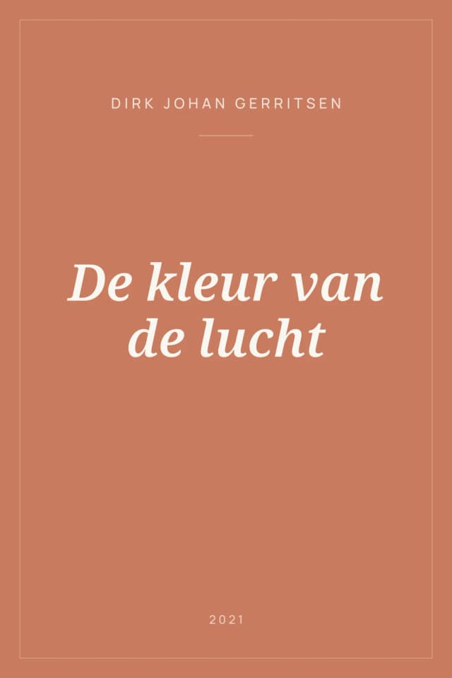 Portada de De kleur van de lucht