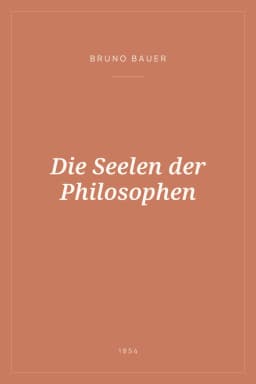 Portada de Die Seelen der Philosophen