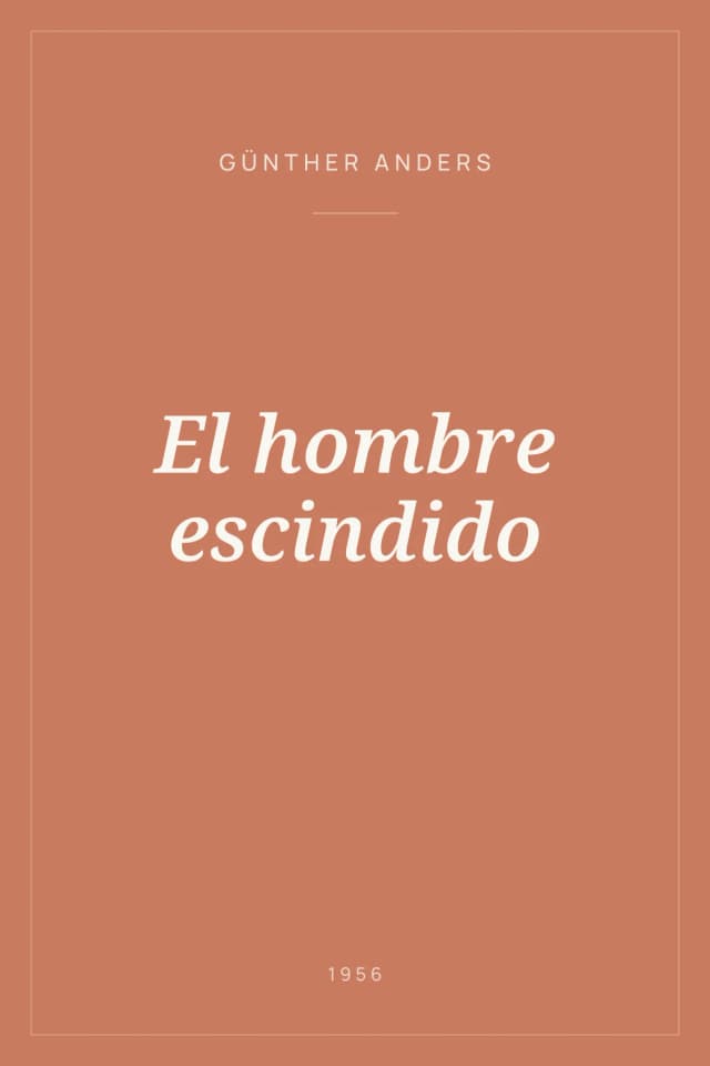 Portada de El hombre escindido