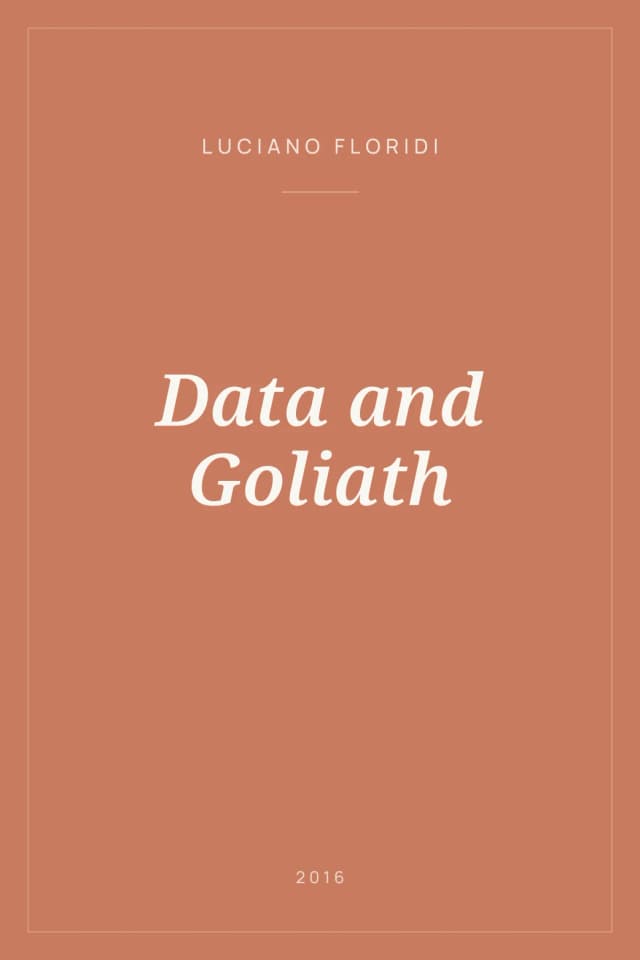 Portada de Data and Goliath