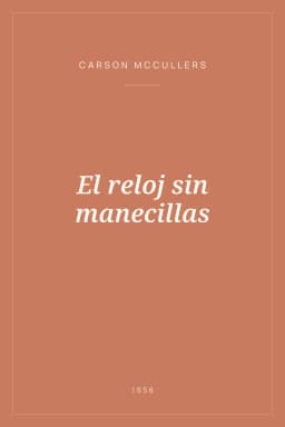 Portada de El reloj sin manecillas