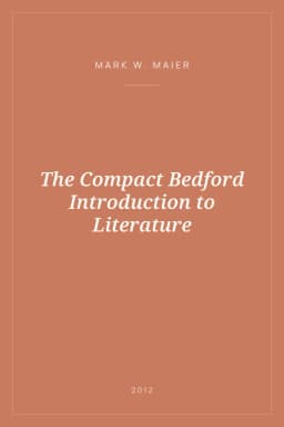 Portada de The Compact Bedford Introduction to Literature