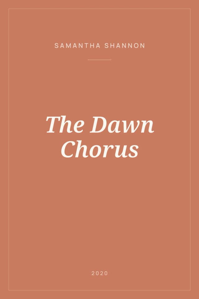 Portada de The Dawn Chorus