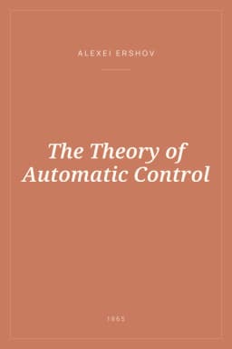Portada de The Theory of Automatic Control
