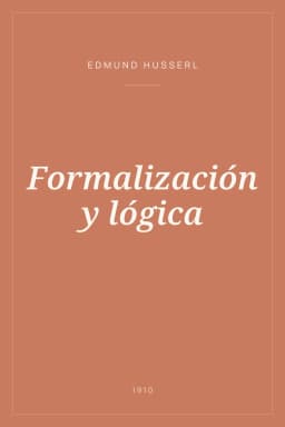 Portada de Formalización y lógica