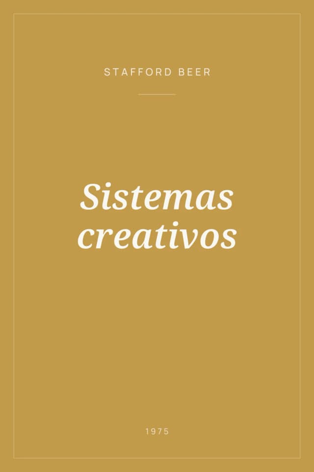 Portada de Sistemas creativos