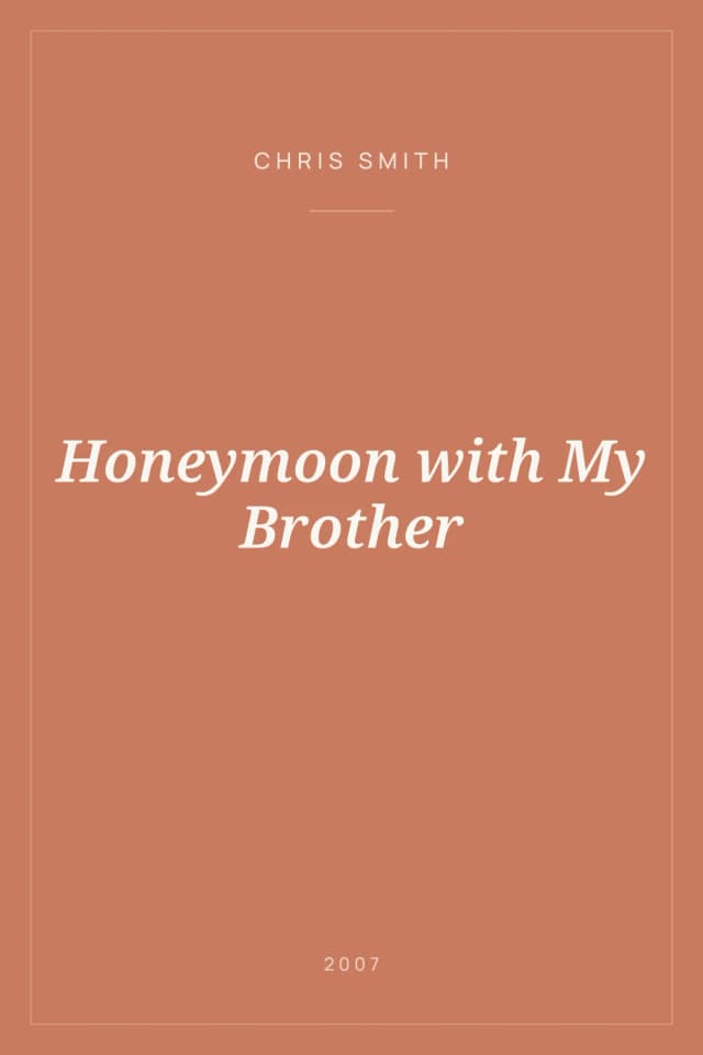 Portada de Honeymoon with My Brother
