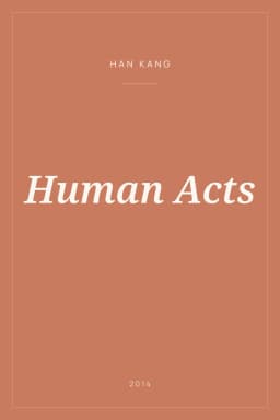 Portada de Human Acts