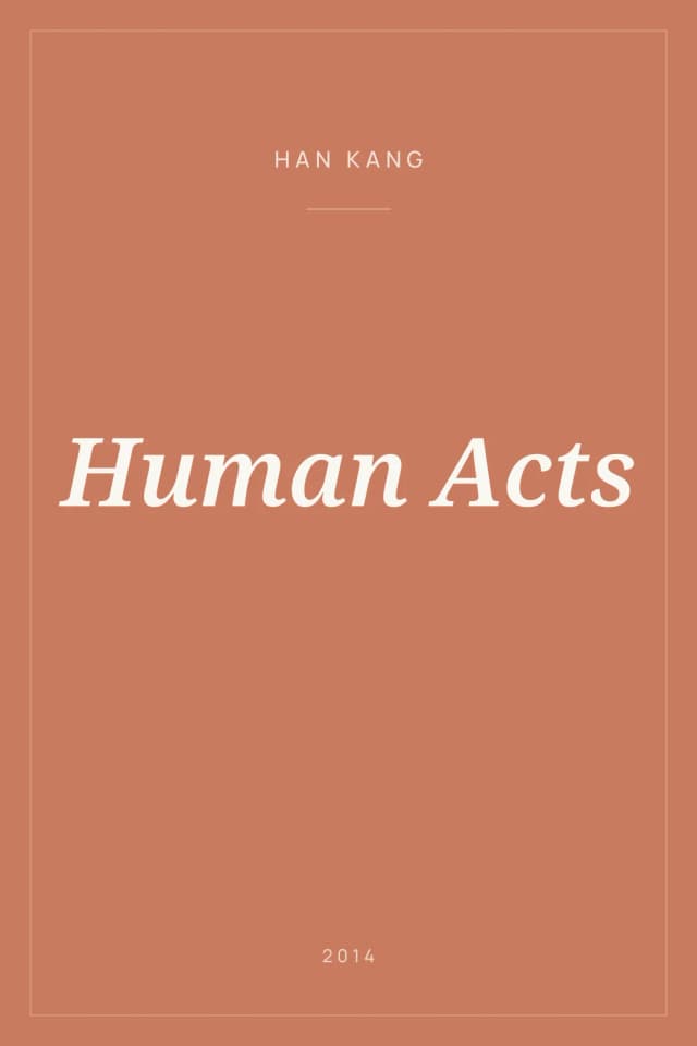Portada de Human Acts