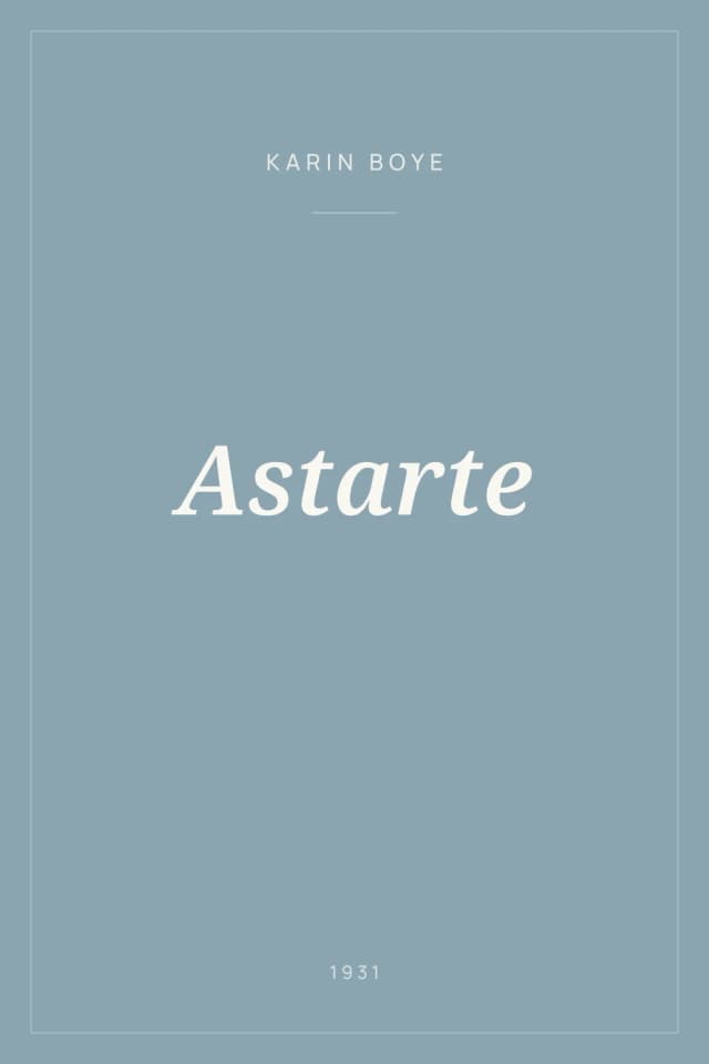 Portada de Astarte