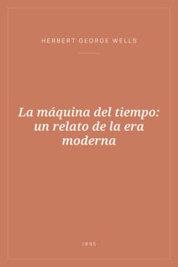 Portada de La máquina del tiempo: un relato de la era moderna