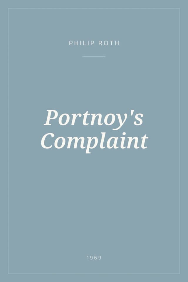 Portada de Portnoy's Complaint
