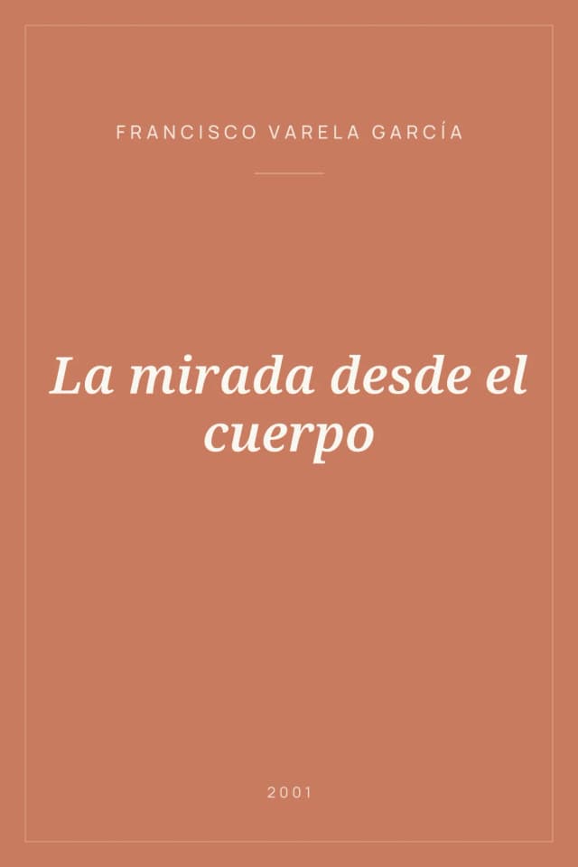 Portada de La mirada desde el cuerpo