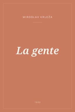 Portada de La gente