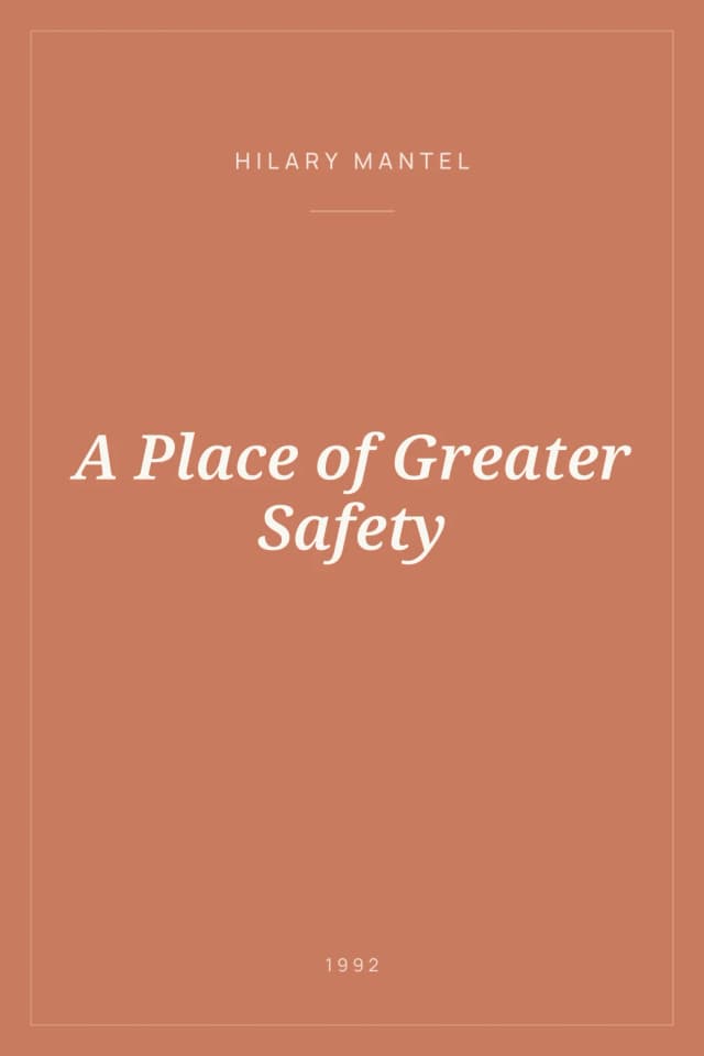 Portada de A Place of Greater Safety