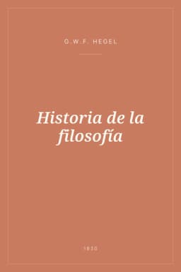 Portada de Historia de la filosofía