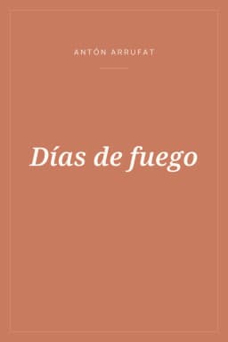 Portada de Días de fuego