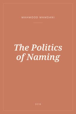 Portada de The Politics of Naming