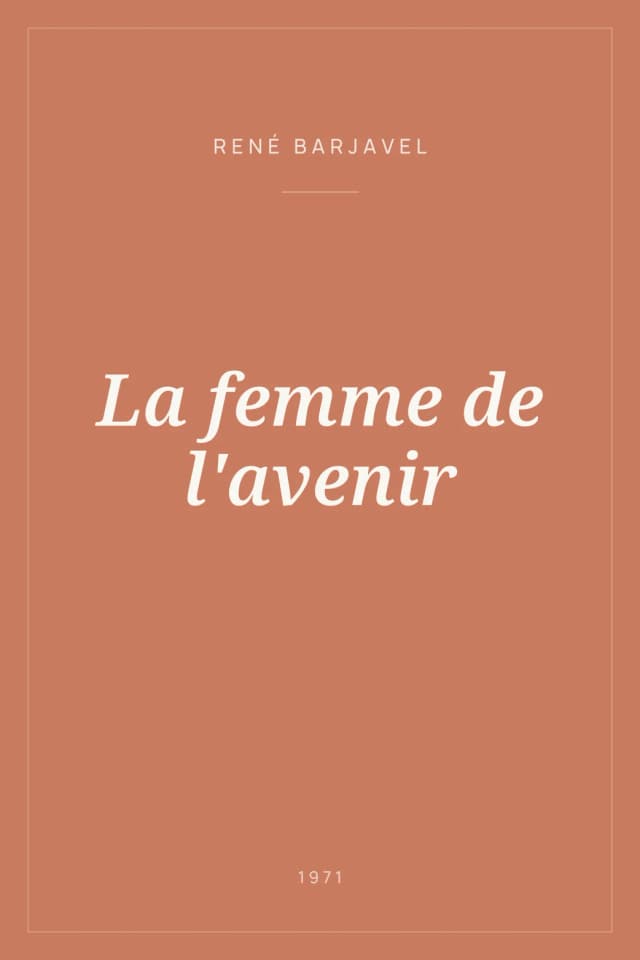 Portada de La femme de l'avenir